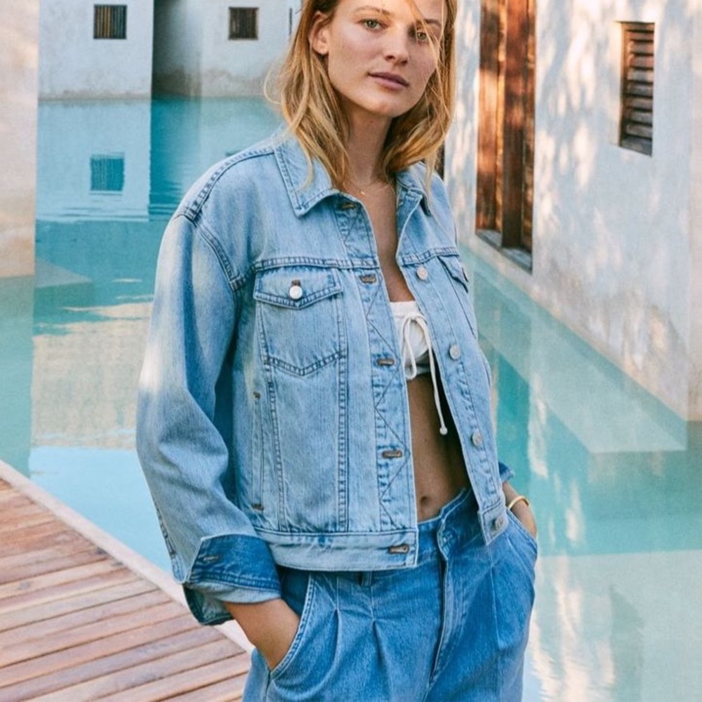 Madewell Jean Jacket Size Medium